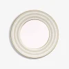New Baccarat Arcadia Gold & Platinum Dinner Plates, Set of 2