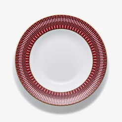 Online Baccarat Arcadia Red Soup Bowls, Set of 2