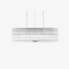 Baccarat Tuile de Cristal Piccadilly Chandelier Rectangular S