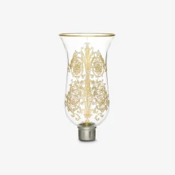 Best Baccarat Tulip Hurricane Shade Flat Top Acanthus